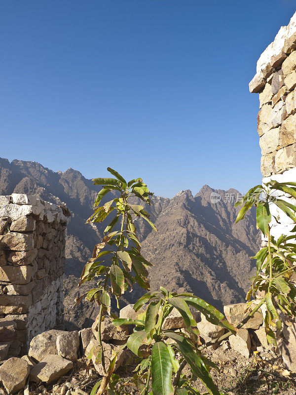 也门Jabal Bura花岗岩山